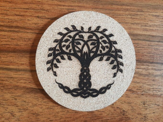 Tree of Life Drink Coaster / Beer Mat - Image 2