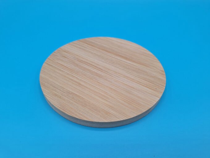 Bamboo wood drink coaster