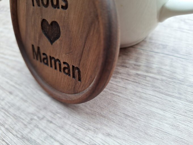 Personalised Wood Drink Coasters - Bar Coasters / Beer Mats - Image 4