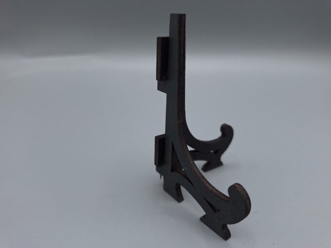 Black stand legs for QR code sign